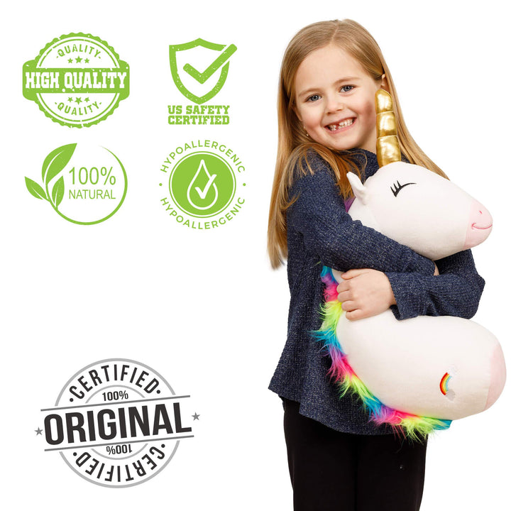 Seatbelt Pillow for Kids Travel - Dinosaur Seat Belt Cover & Cushion Pillow. Child Car Stuffed Plush Animal Travel Pillow. Safety Belt