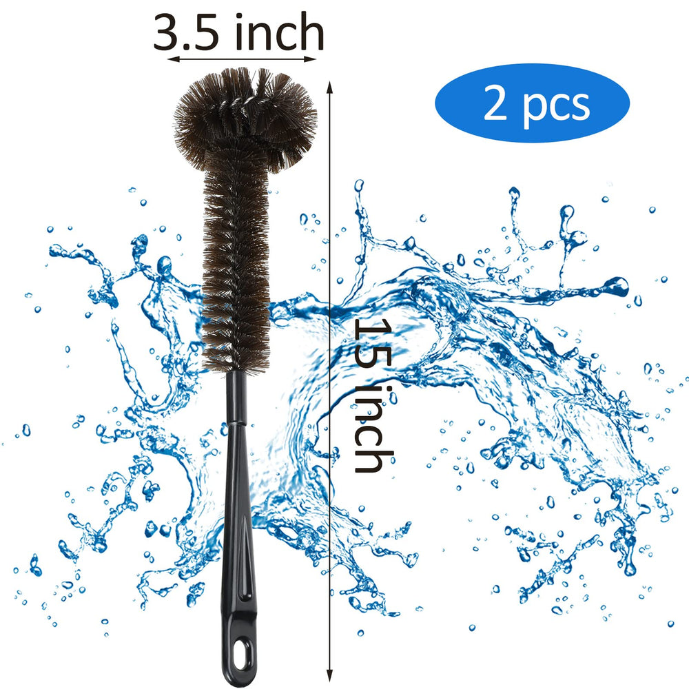 2 Pcs Garbage Disposal Cleaner Brush with Extra Long Handle Garbage Disposal Cleaner and Deodorizer for a Fresh Smelling Kitchen Disposer Cleaner Drain Brush to Keep Your Drain Spotless
