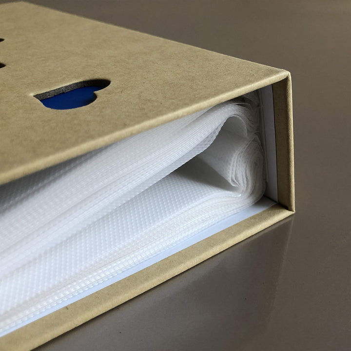 Photo Album Hold 100 Pockets,Kraft Paper Photo Album 5x 7,Kid Photo Album Hold,Children's Pictures Album(Dolphin)