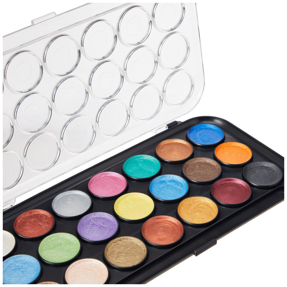 NPWC21 Pearlescent Watercolor Set, 21-Colors