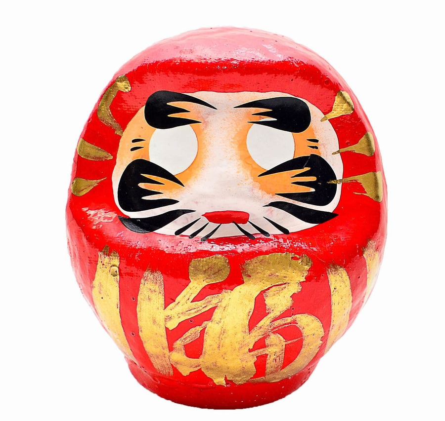 Daruma Doll Paper-Mache 3.75 Tall