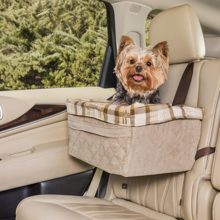 Happy Ride Deluxe Hammock Seat Cover – Durable – Machine Washable – Fits Most Cars, Trucks and SUVs – Backseat Protection for Pet Paws, Scratches and Dog Hair