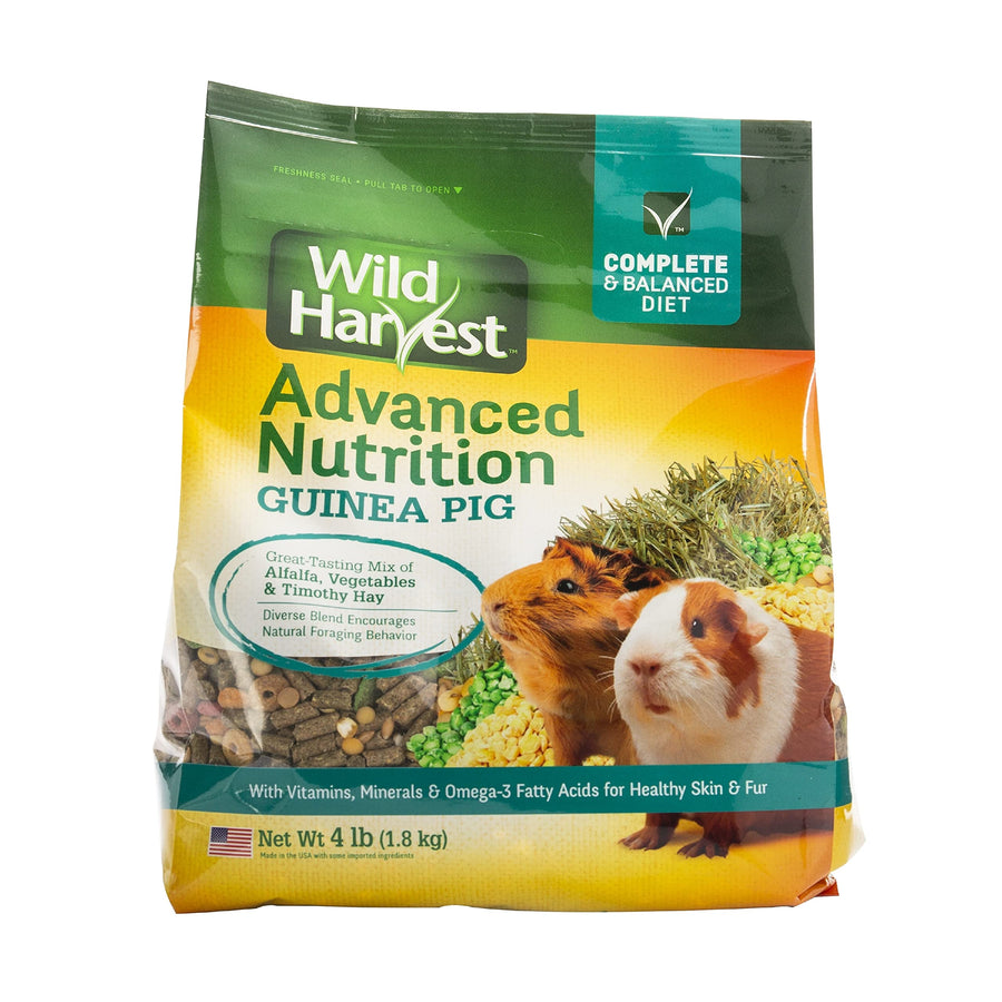 Advanced Nutrition Guinea Pig, 4 Pounds, Complete And Balanced Diet