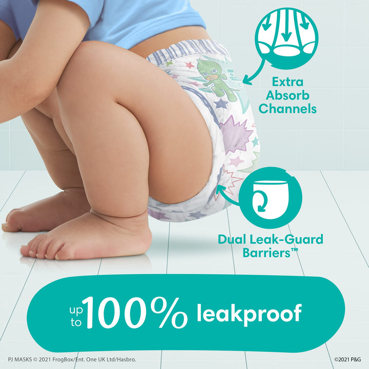 Easy Ups Pull On Disposable Training Diaper for Boys, Size 5 (3T-4T), Jumbo Pack, 22 Count