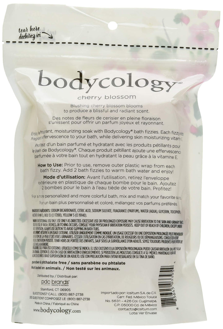 Cherry Blossom Bath Fizzies Bath Soak Bath Balls