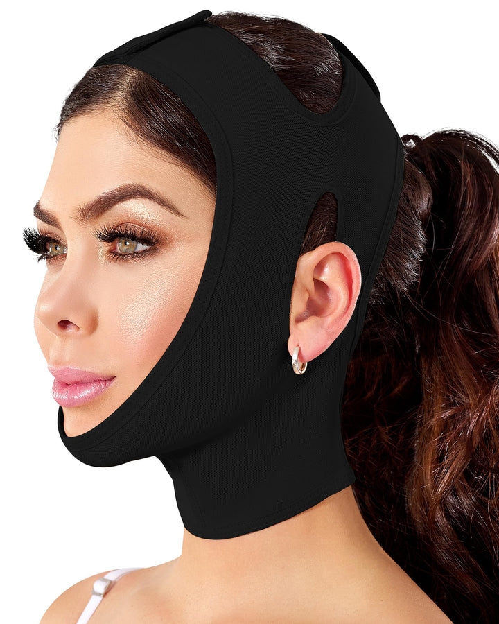 Shape Concept Chin Strap Support Band Neck Bandage Mentonera Post Quirurgica Face Lifting Slimmer Chin Lift Facial Compression