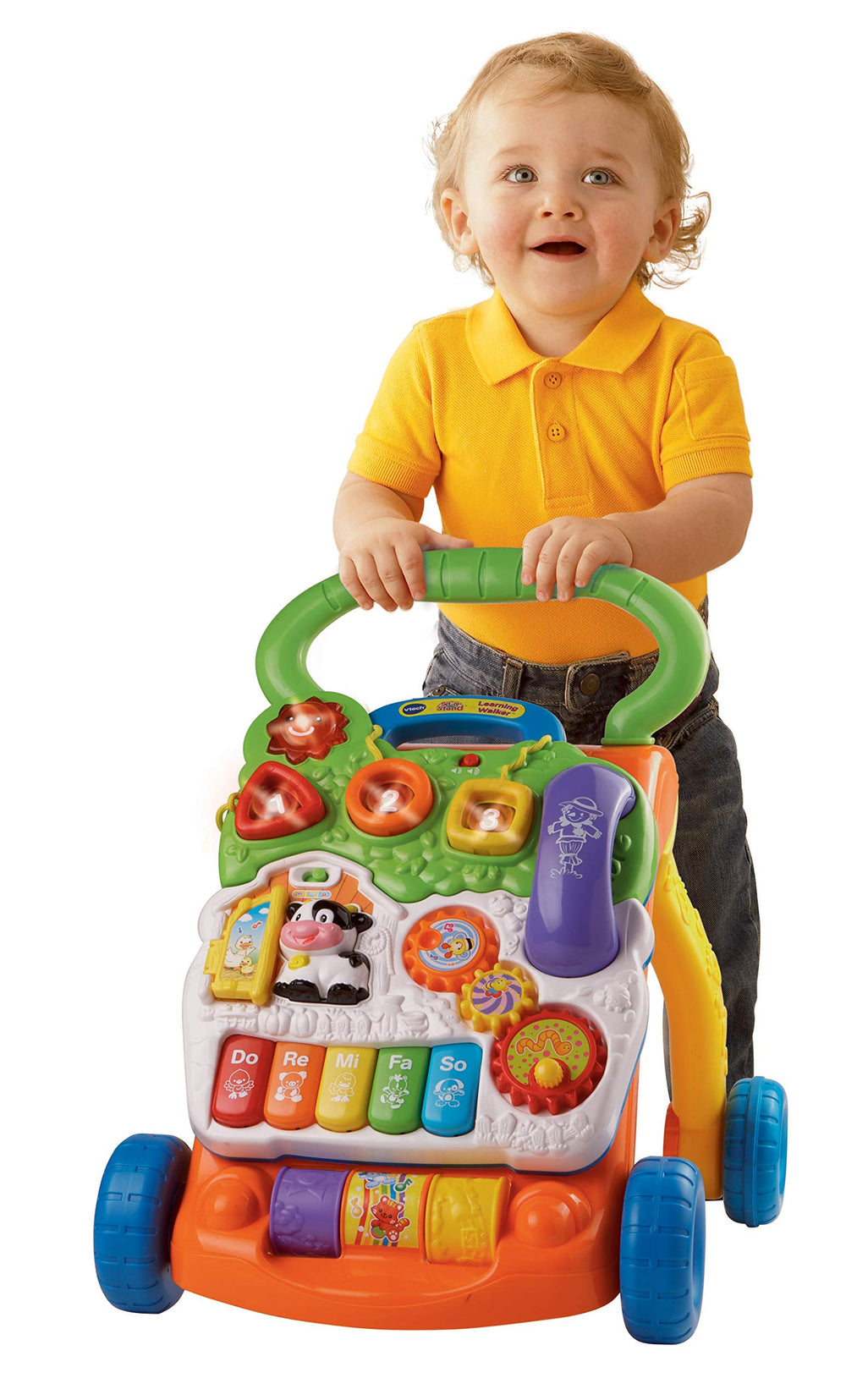 Sit-to-Stand Learning Walker , Orange