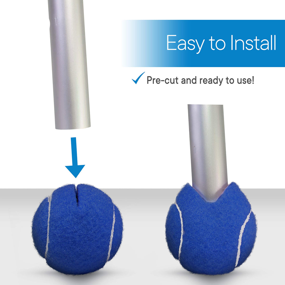 Walker Glide Balls 6 Color Choices (Blue)