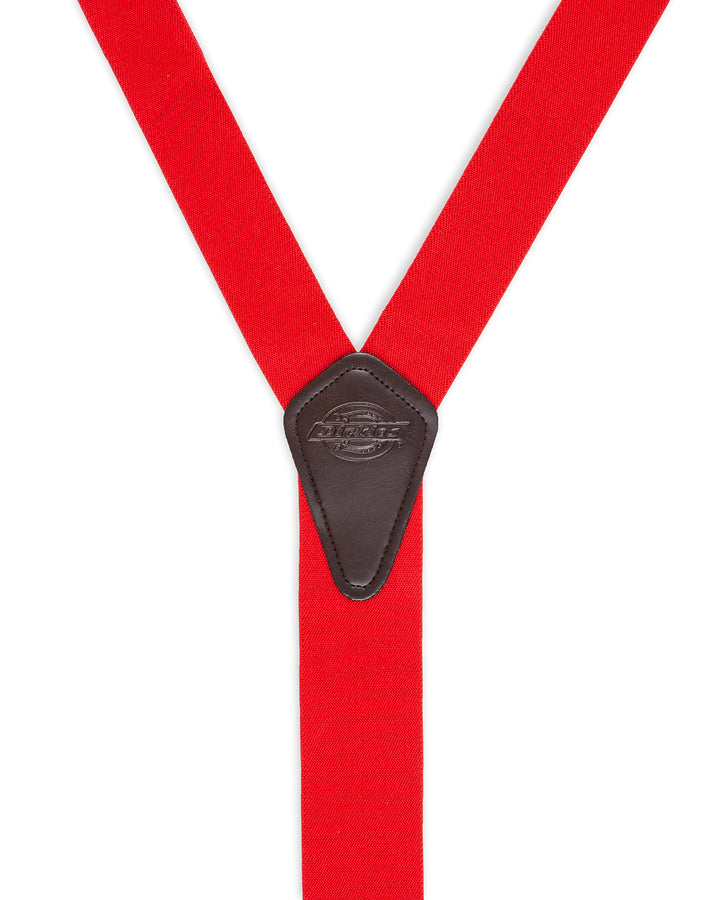 Men's Perry Suspender, Red, One Size