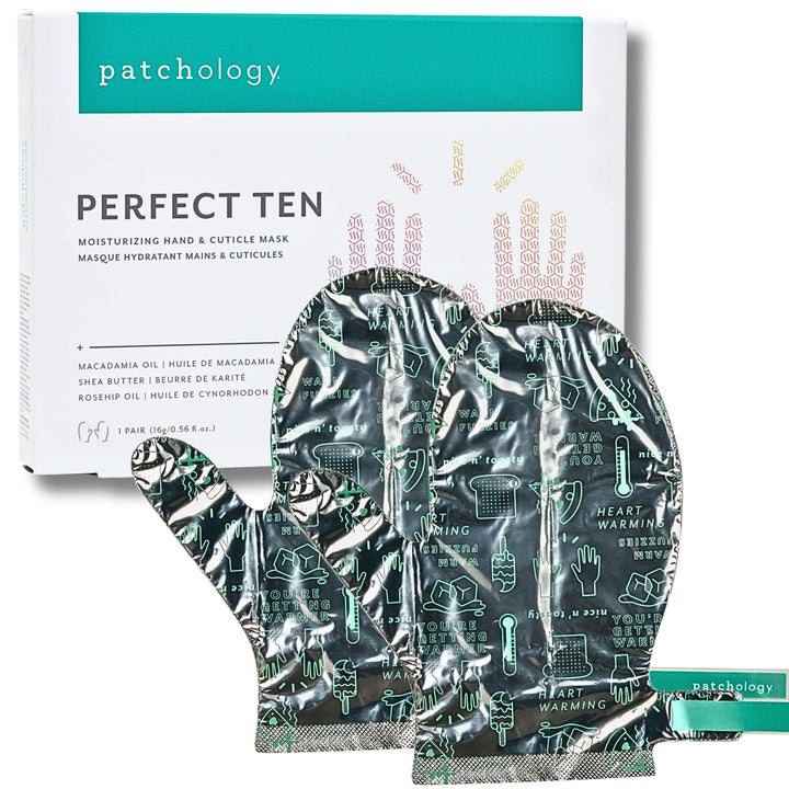 Warm UpPerfect Ten Self-warming Hand & Cuticle Mask Treatment for Dry, Rough Chapped Hands and Cuticles, 0.2 Pound
