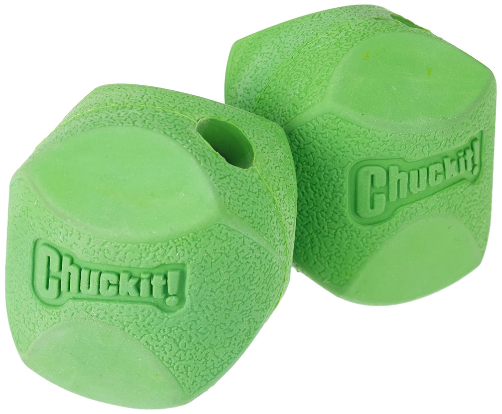 Erratic Ball Dog Toy, Medium (2.5 Inch), Pack of 2 Indoor and Outdoor Dog Toy