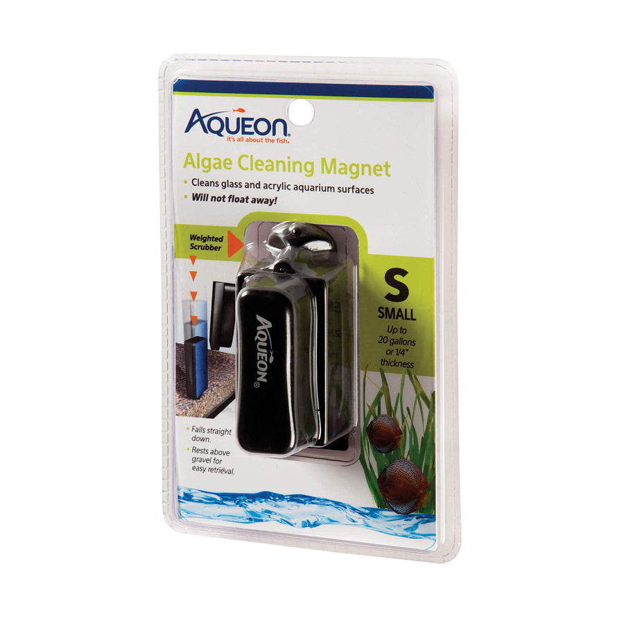 Aquarium Algae Cleaning Magnets Glass/Acrylic, Small, Black