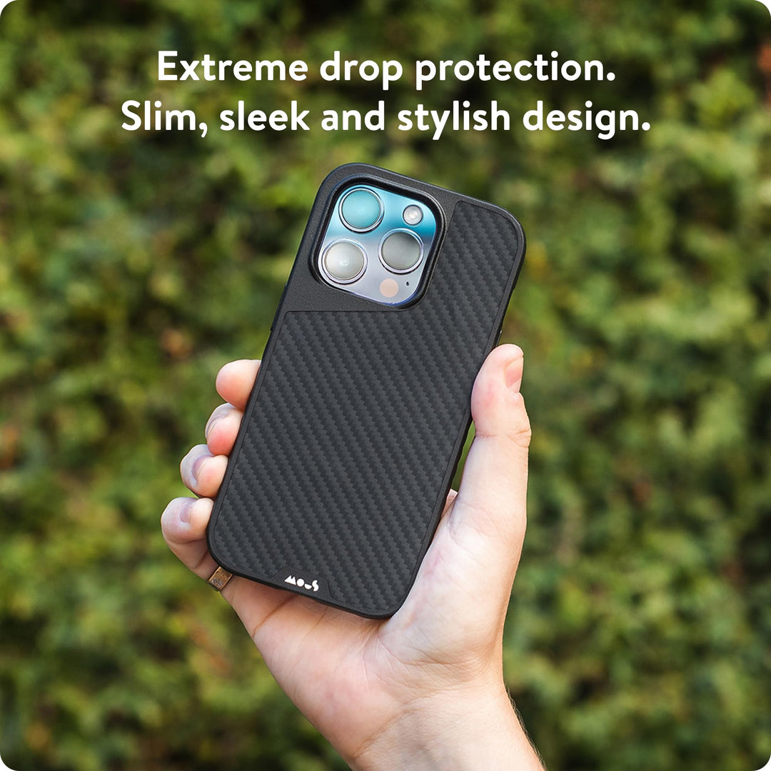 - Protective iPhone 13 Pro Leather Case - Limitless 4.0 - Black Leather - Fully Compatible with Apple's MagSafe - iPhone 13 Pro Case