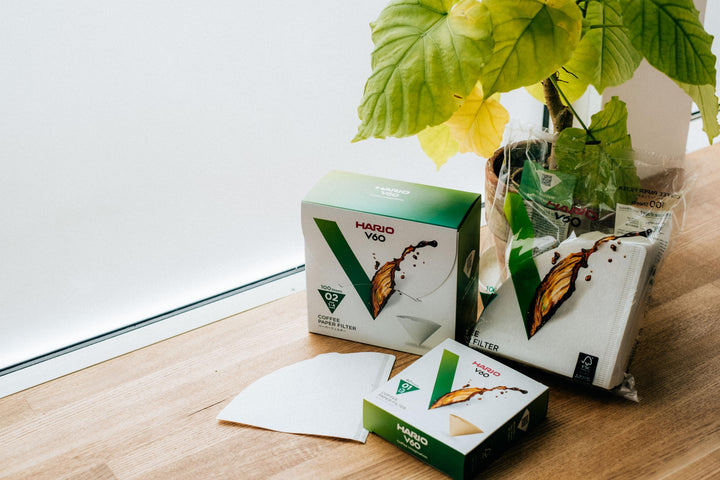 V60 Paper Coffee Filter, Size 03, Natural, 100ct