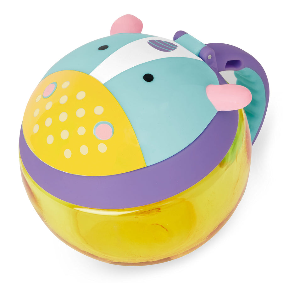 Baby Snack Container, Zoo Snack Cup, Unicorn, PP, ABS, TPR