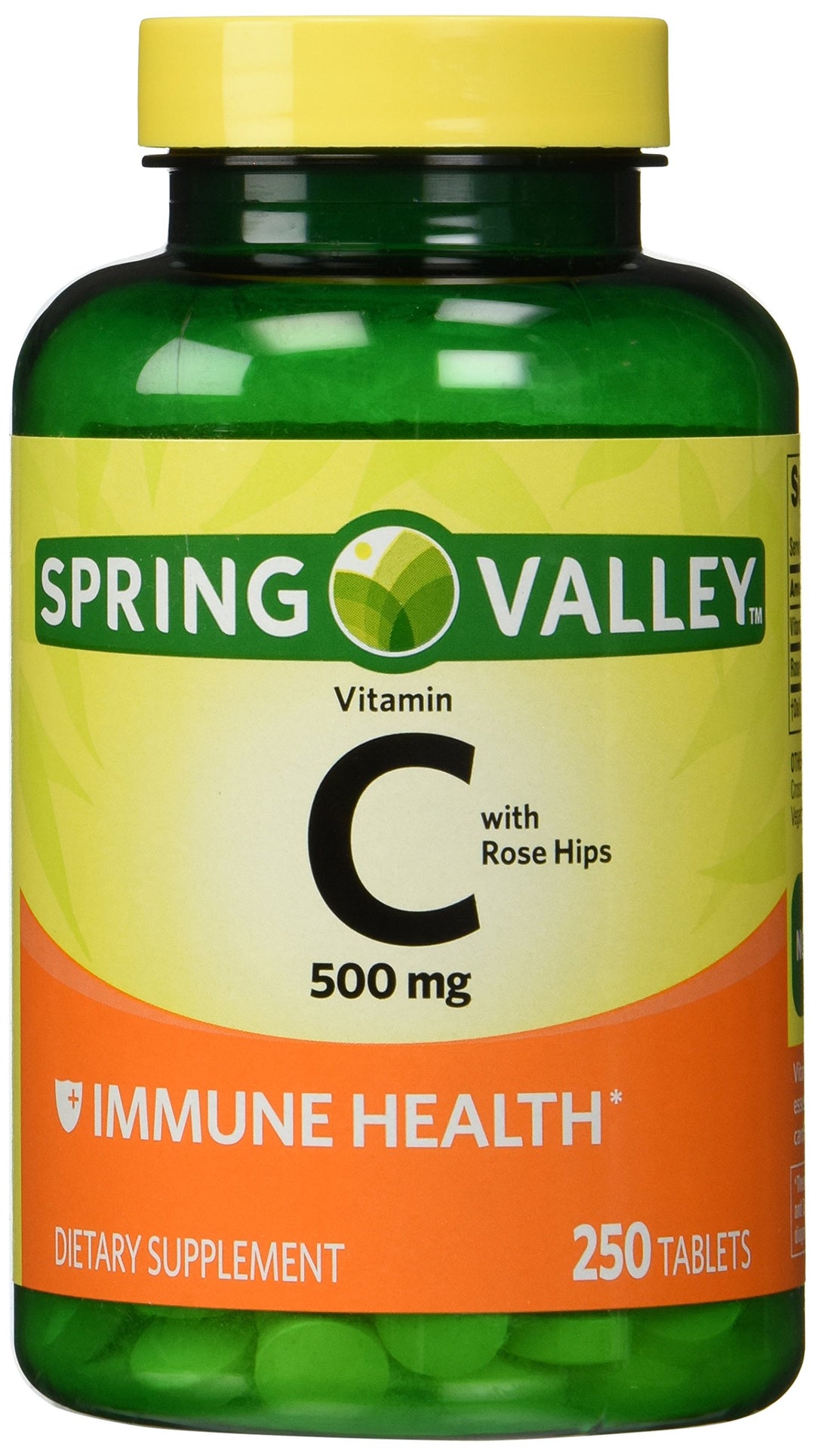 - Vitamin C with Rose Hips 500 mg, Twin Pack, 250 Tablets Each Bottle