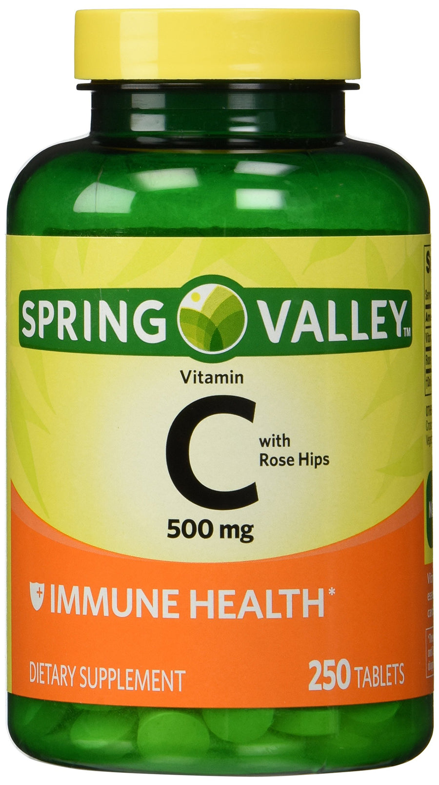 - Vitamin C with Rose Hips 500 mg, Twin Pack, 250 Tablets Each Bottle