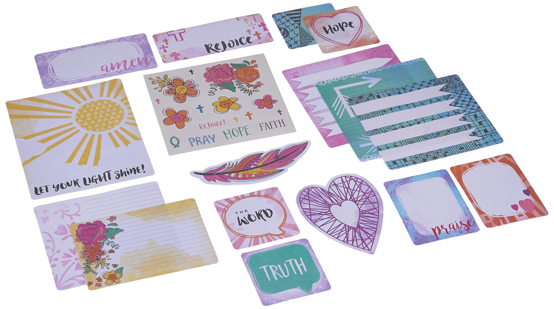 Bible Journaling Kit, Multiple Color, 47 Piece Set