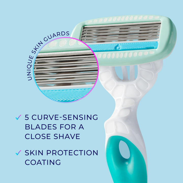 Schick Hydro Silk Disposable Razors, 3 each by Schick