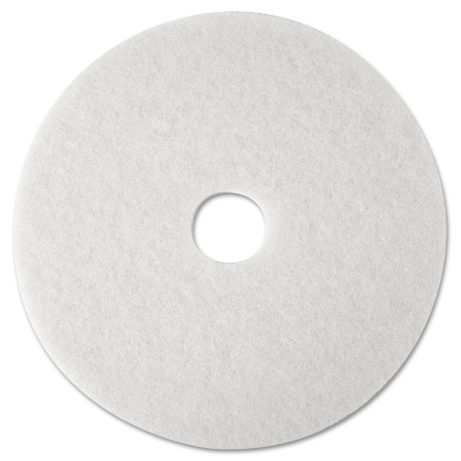 White Super Polish Pad 4100, 12 in
