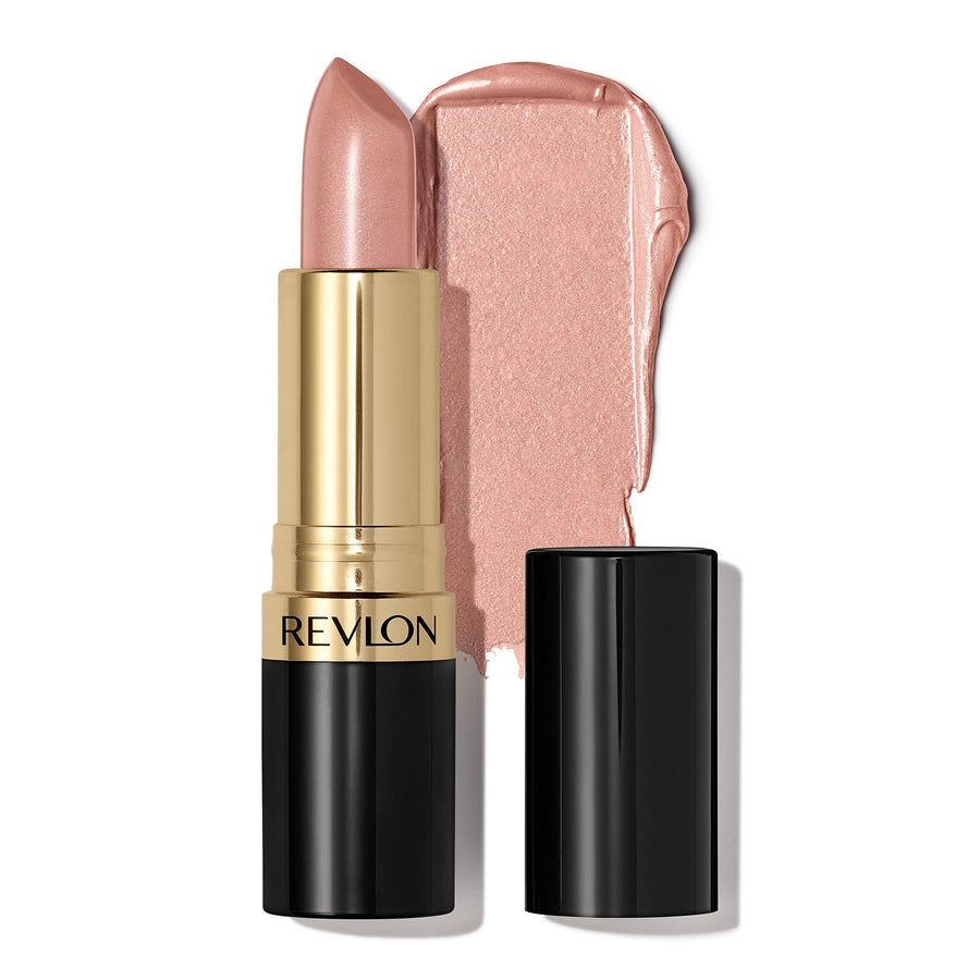 Revlon Super Lustrous Lipstick, High Impact Lipcolor with Moisturizing Creamy Formula, Infused with Vitamin E and Avocado Oil in Pink Pearl, Sky Line Pink (025)