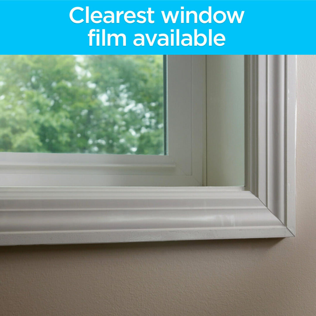 Indoor Window Insulator Kit, Window Insulation Film for Heat and Cold, 5.16 ft. x 17.5 ft., Covers Five 3 ft. by 5 ft. Windows