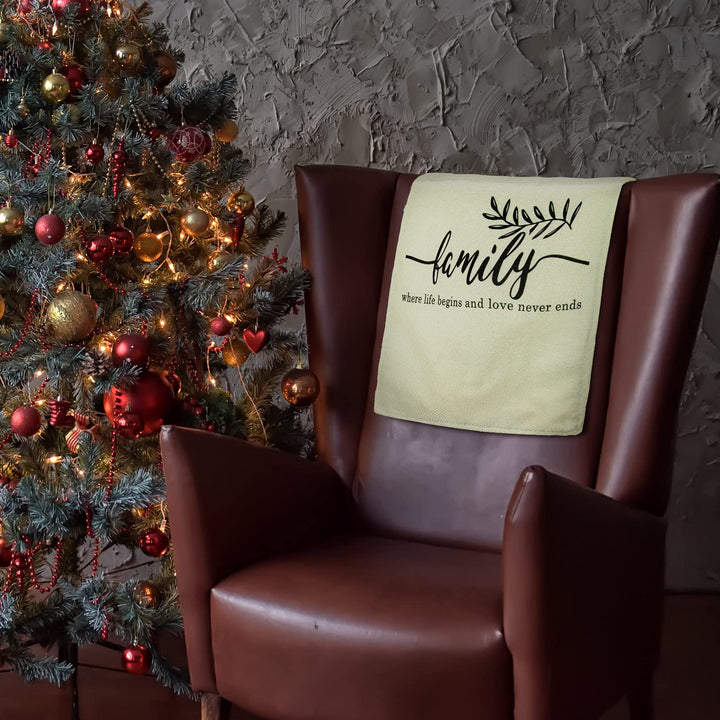 2 Pieces Headrest Cover with Inspirational Words Furniture Protectors Chair Cover Sofa Cover Recliner Cover Sofa Slipcover for Furniture Home Decoration, 26.77 x 16.93 Inch (Elegant Style)