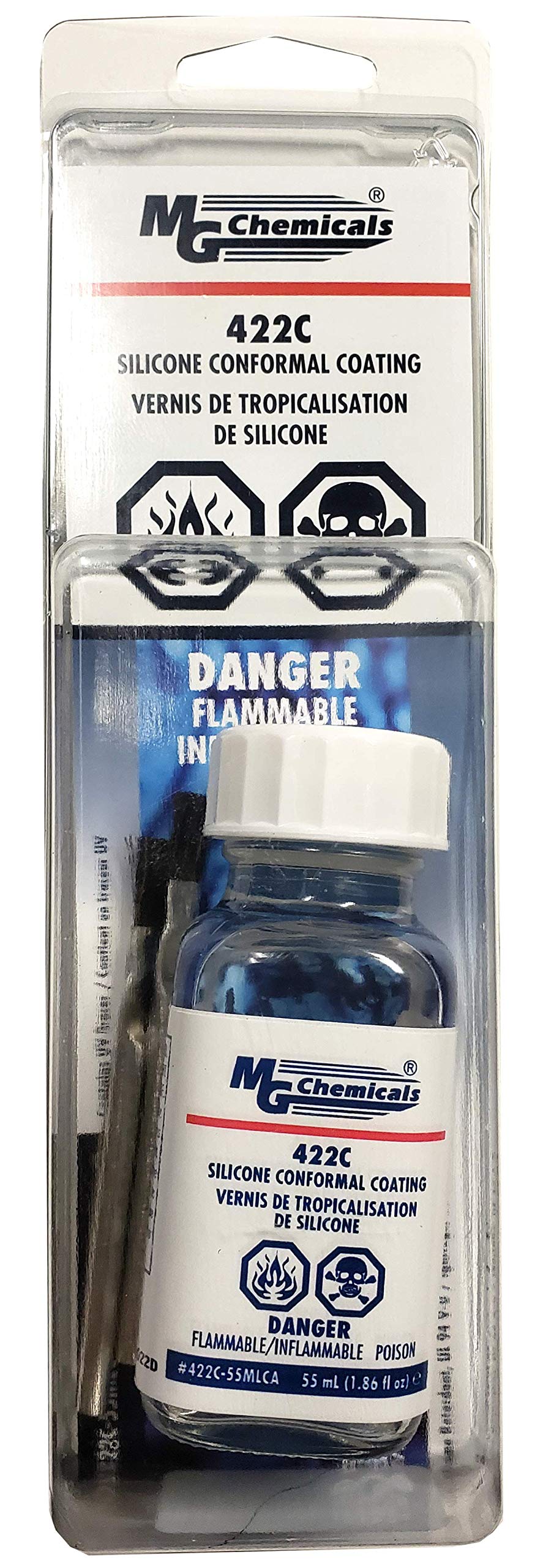 - 422C-55MLCA 422C Silicone Conformal Coating 55 mL Bottle