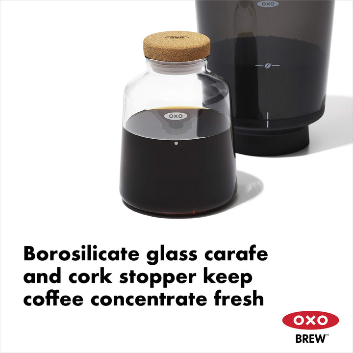 Brew Compact Cold Brew Coffee Maker,Black
