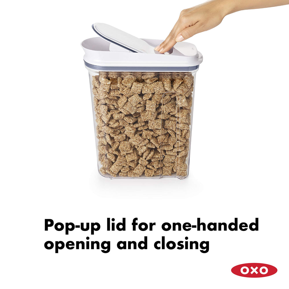 Good Grips Airtight POP Small Cereal Dispenser (2.5 Qt),2.5qt,2.5 Qt - Granola