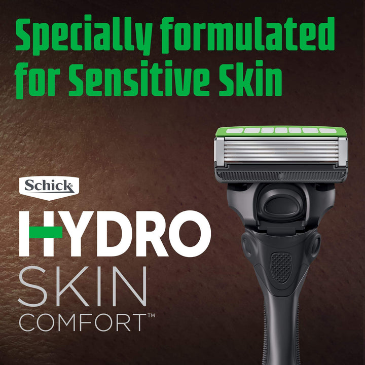 Hydro Skin Comfort Sensitive Razor & 2 Refills, 1Count
