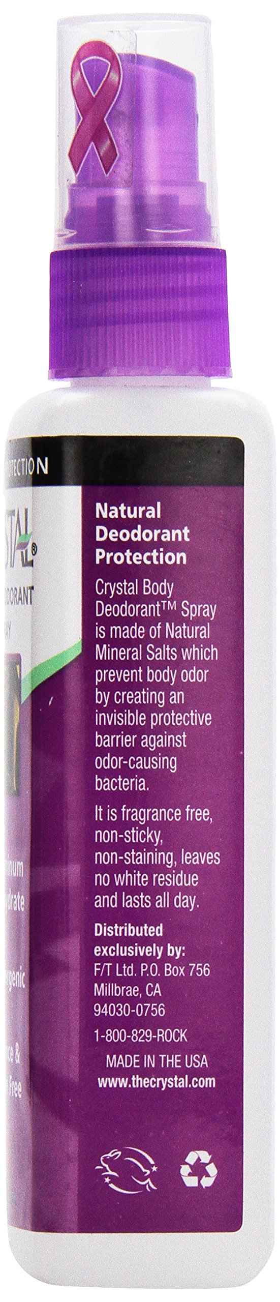 Crystal Body Deodorant Spray - 4 fl oz