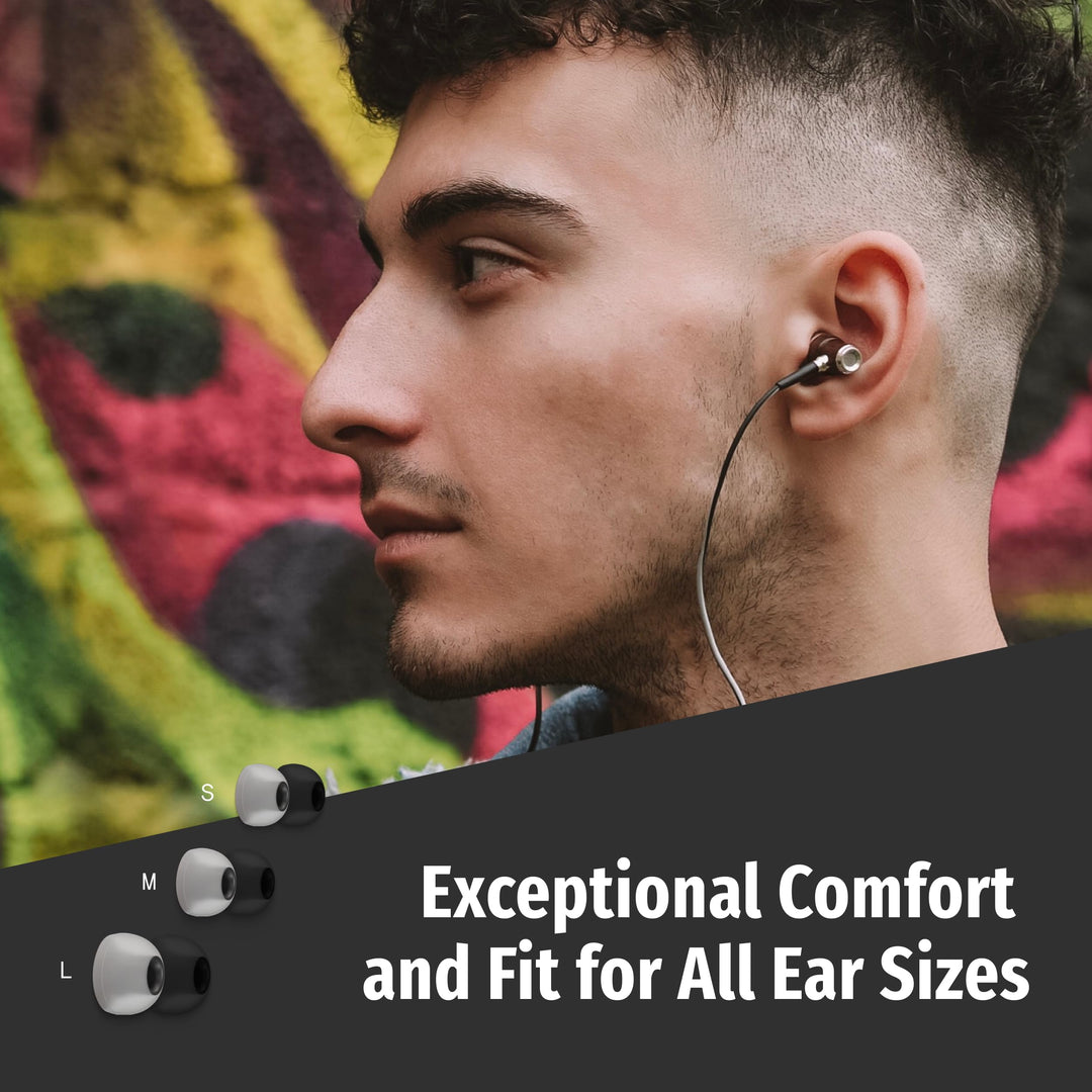 Wired Earbuds with Microphone – 90% Noise Cancelling Ear buds with Mic, in Ear Headphones Wire for Computer & Phone, Earphones 3.5 mm Jack