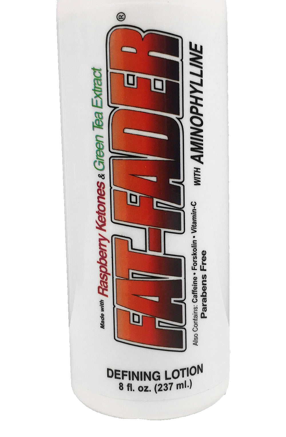 Fat-Fader Body Toning Lotion w 2.5% Aminophylline & Raspberry Ketones 8 fl oz