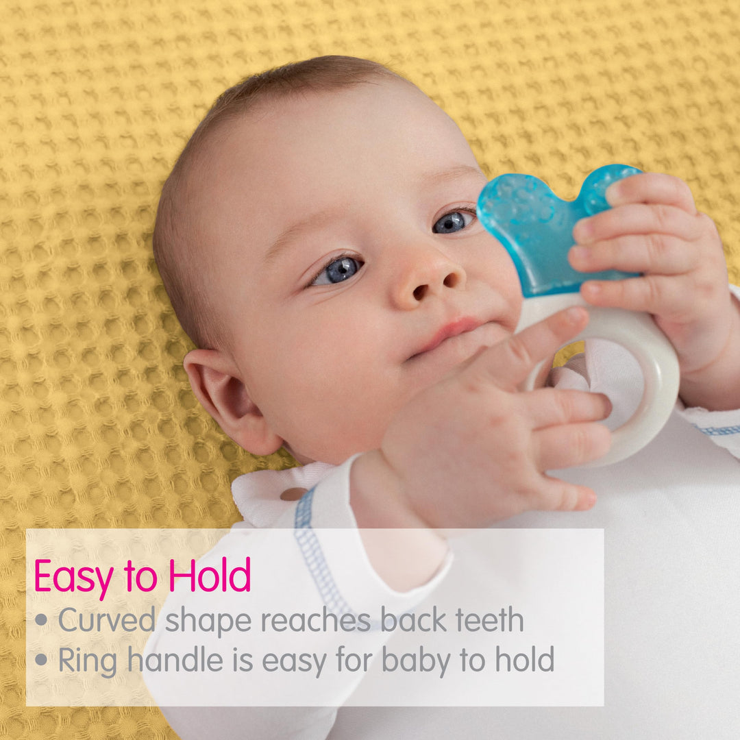 Baby Toys, Teething Toys, Mini Cooler Teether with Clip, Girl, 2+ Months, 1-Count (7172-012-0-1)