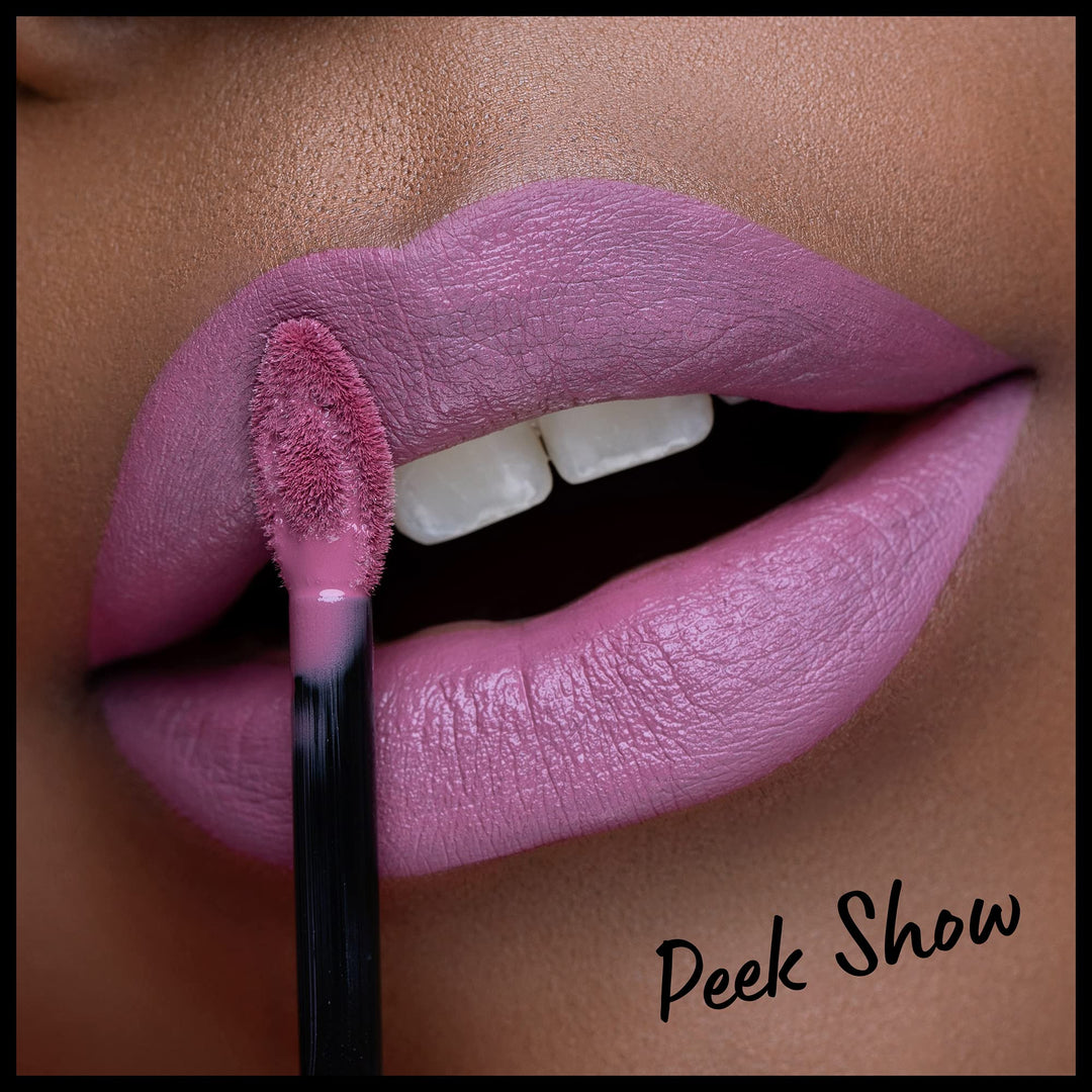 PROFESSIONAL MAKEUP Lip Lingerie XXL Matte Liquid Lipstick - Peek Show (Dusty Peony)