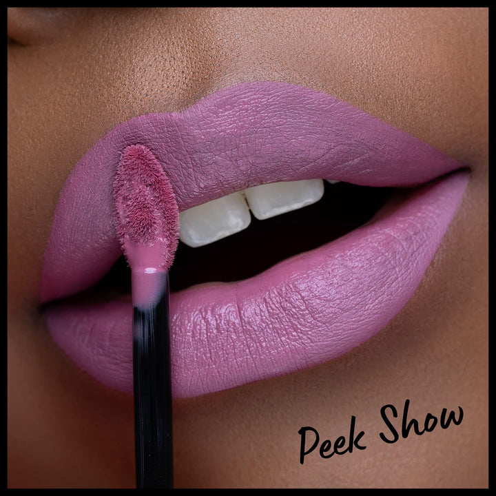 PROFESSIONAL MAKEUP Lip Lingerie XXL Matte Liquid Lipstick - Peek Show (Dusty Peony)