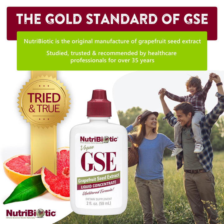 – GSE, 2 Oz Liquid | The Original Grapefruit Seed Extract Premium Concentrate with Bioflavonoids | Potent Immune & Overall Health Support | Vegan, Gluten Free, Non-GMO