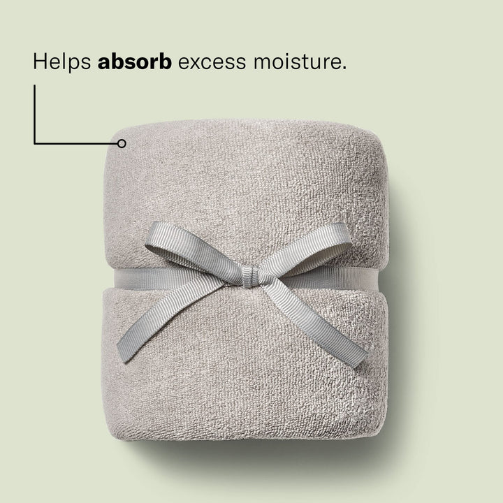 Microfiber Anti-Frizz Hair Towel | Gently Dries | Gray
