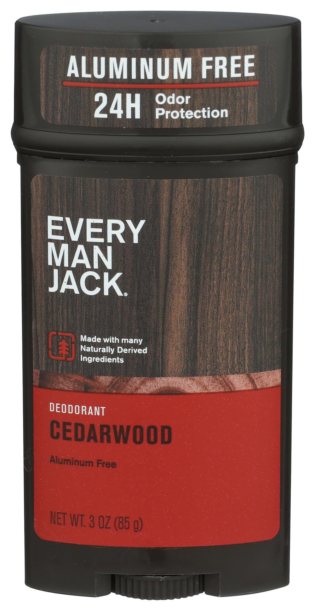Deodorant Stick Aluminum Free, Cedarwood, 3 Oz