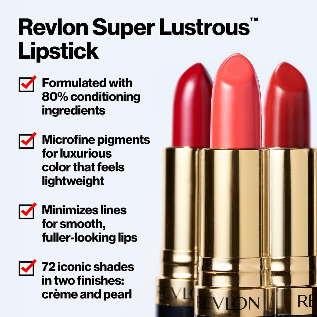 Revlon Super Lustrous Lipstick, Abstract Orange