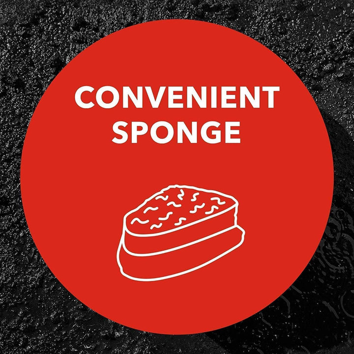 Kiwi Express Shine Sponge, Black, 0.23 Fluid Ounce