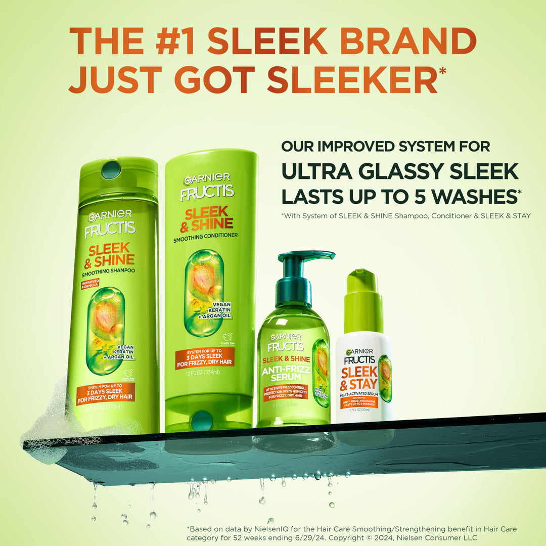 Hair Care Fructis Sleek & Shine Anti-Frizz Serum, 150ml