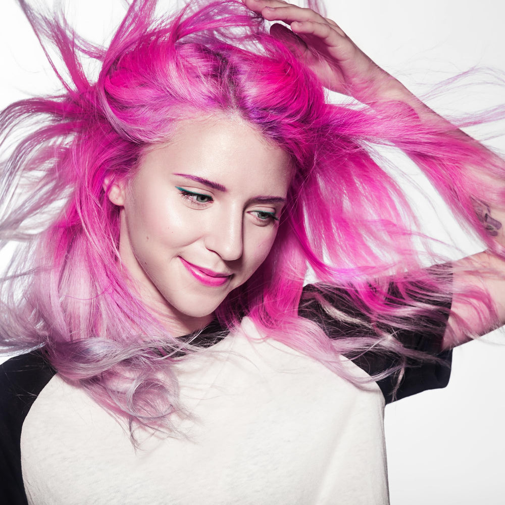 Vegan and Cruelty-Free Semi-Permanent Hair Color Dye (4 Fl Oz, VIRGIN PINK)