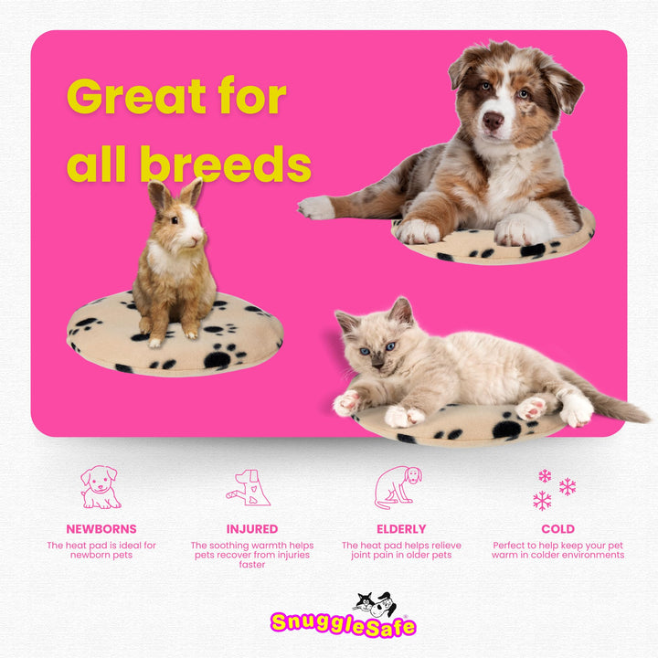 The 'Original' Microwave Heating Pad Disc Microwavable Heated Pet Bed.