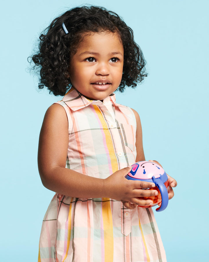 Plastic Baby Snack Container, Zoo Snack Cup, Butterfly