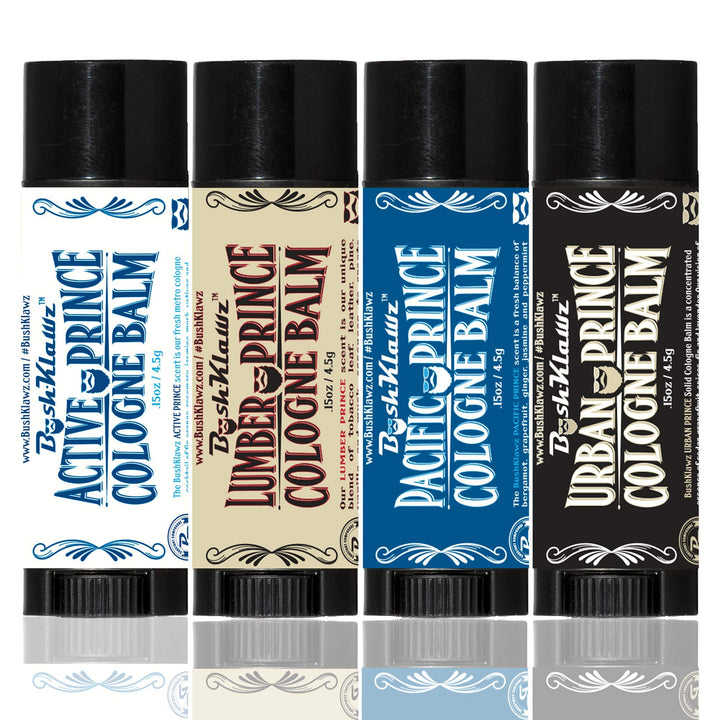 Lumber Prince Travel Solid Cologne Balm - Distinctly Masculine Mondern Lumberjack Scent Alcohol Free Travel Size Pocket Cologne Stick Best Fragrance Gift for Men