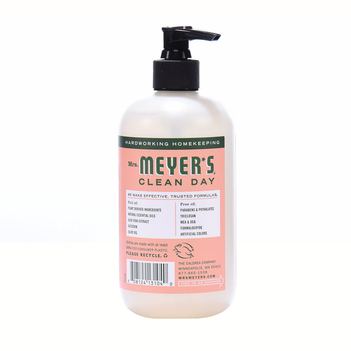 Mrs Meyers Hand Soap Geranium 12.5 Ounce Pump (370ml) (3 Pack)