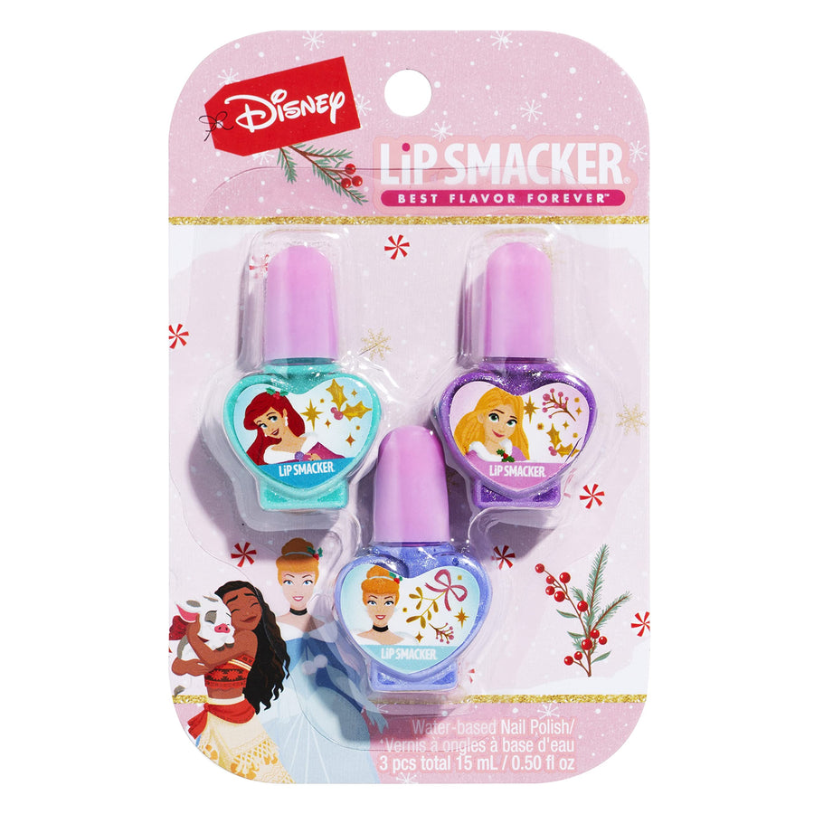 Holiday Disney Princess Nail Polish Trio Gift For Girls
