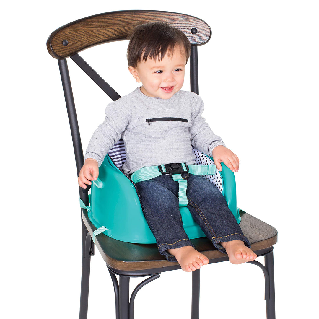 3-in-1 Grow-with-Me Discovery Seat and Booster, Baby Activity Seat, Booster Seat for Dining Table with Removable Tray Multi